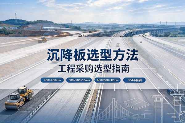 建阳沉降板选择方法