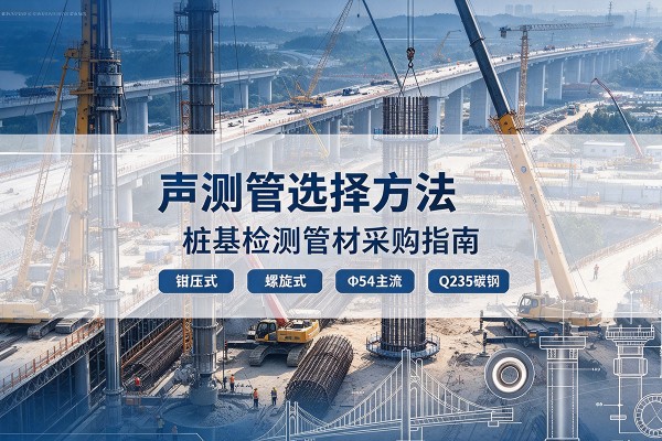 建阳声测管选型标准