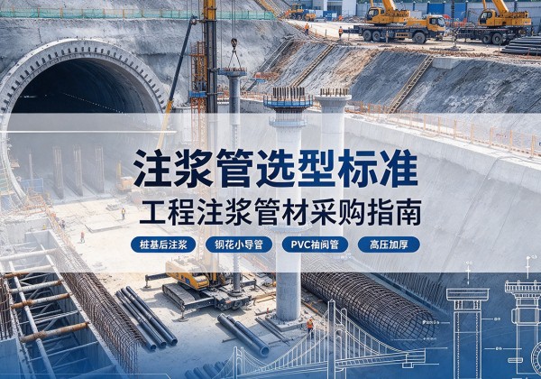 建阳注浆管选型标准